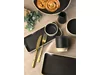Atlas Black rectangular plate L370xB145mm
