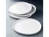 Gural Bilbao ivory flat plate Ø290mm