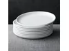 Gural Bilbao ivory flat plate Ø290mm