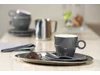 Apple soustasse D130mm pour tasse a cafe/cappuccino gris foncée
