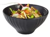 Melamine Aiko bowl zwart D80xH40mm 70ml