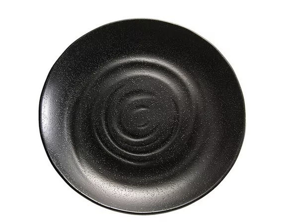 ZEN melamin plate Ø280mm black