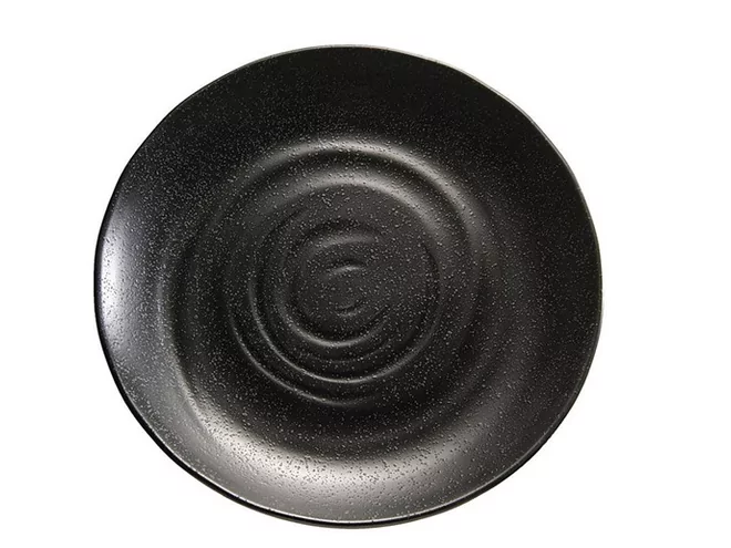 ZEN Melamine bord Ø280mm zwart