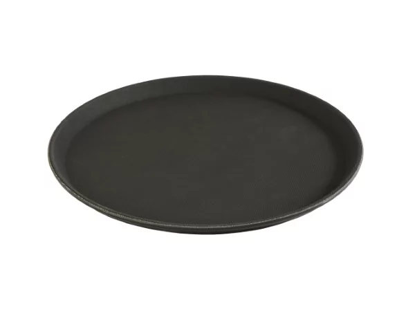Basic tray black non slip Ø356mm