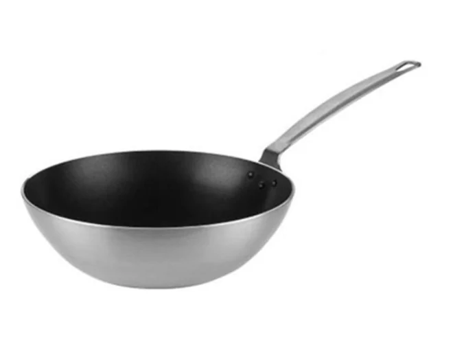 Wok alu induction non-stick D360xH115mm