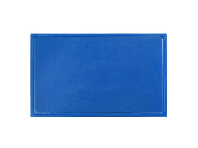 plance à découper bleu HDPE L530xB325xH14mm