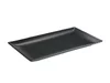 Asia Black bord rechthoekig mat zwart L310xB210mm