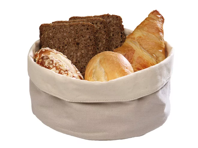 Bread basket coton beige 250x180-H90mm