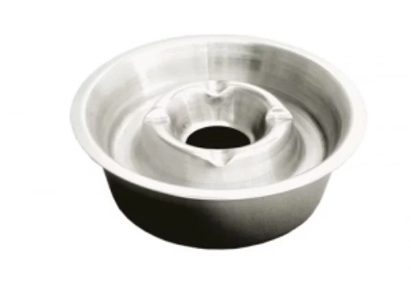 Cendrier de terrasse inox 18/8 D140mm