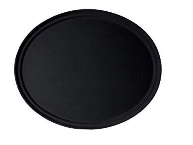 Cambro plateau oval non slip 73.5x60cm  noir