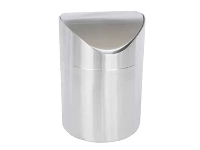 Receptacle à dechets de table 18/8 D120xH170mm