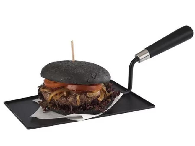 Truelle de service 235x155xH125mm noir