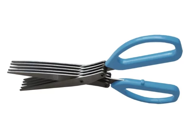 Kruidenschaar blauw 5 bladen L200xB75mm