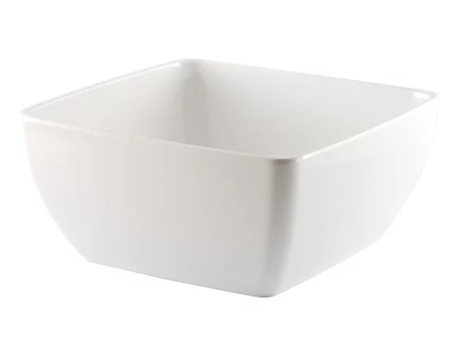 Melamine saladier carré 250xH120mm 4.5ltr