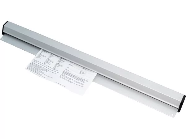 Bonnenhouder gesatineerd aluminium - 610mm