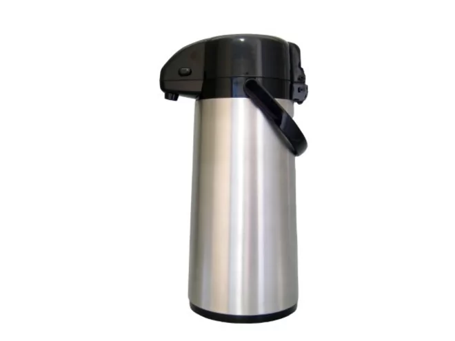 Thermos avec pompe intérieure en verre D160xH360mm 1,9L