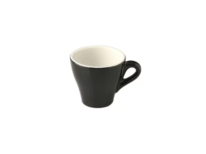 Aroma tasse espresso noir D60xH55mm 70ml