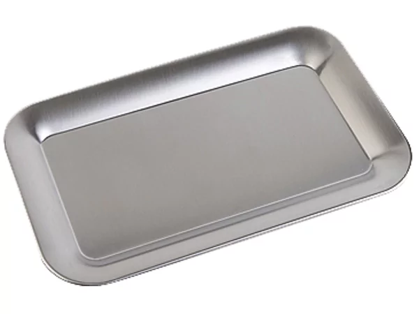 Plateau inox 18/8 rect.215x130mm
