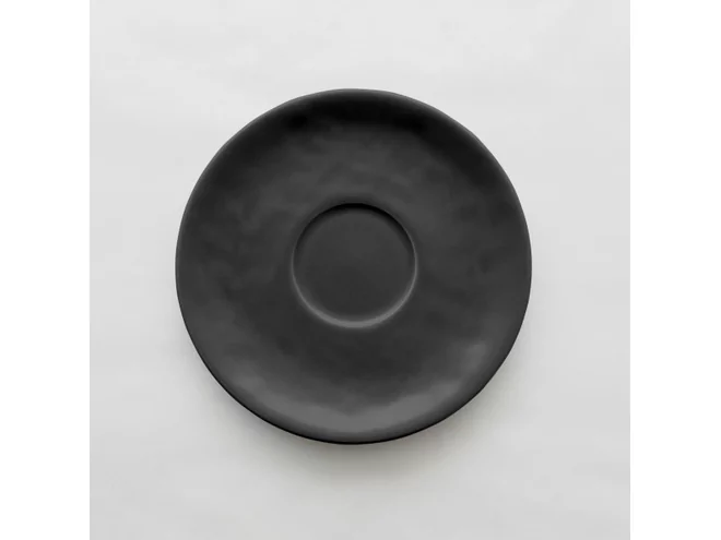 Edge Black  saucer D150xH15mm 
