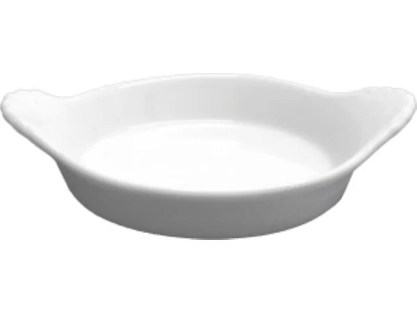 Plat à gratin rond L180xL150xH22mm 120ml