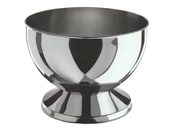 Jumbo bowl with base 18/10 s/s - 34CM