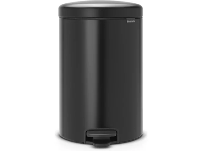 Brabantie pedal bin D290XH467mm 20L matt black