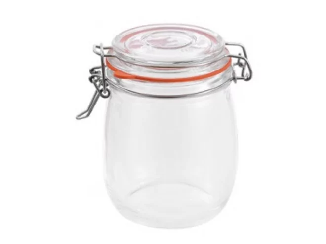 Beugelbokaal met ring rond 750ml