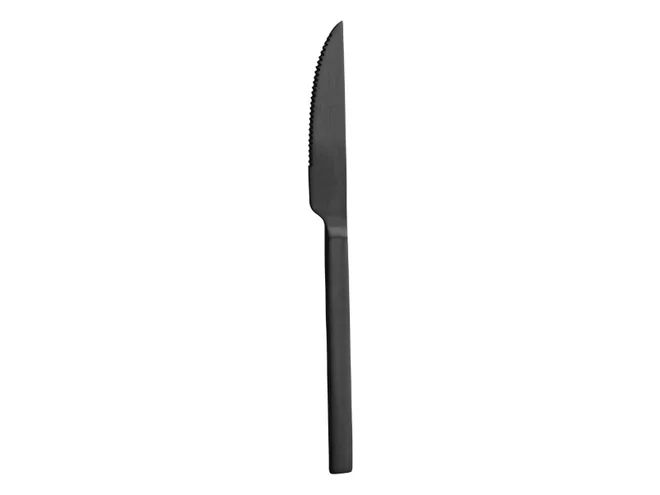 Duke Black 18/0 2,5mm couteau de table L220xH2,5mm
