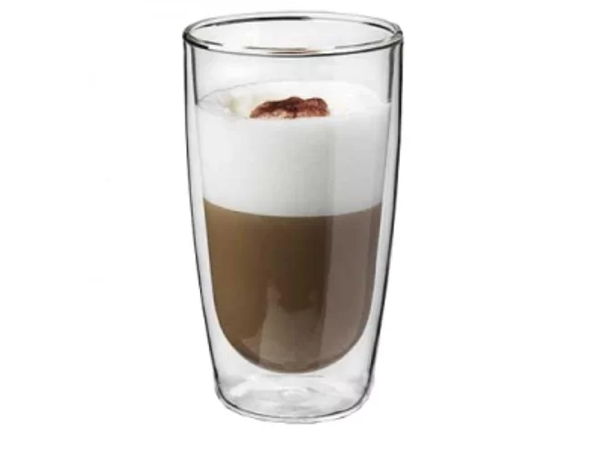Café Latte verre double vitrage D77xH140mm 350ml