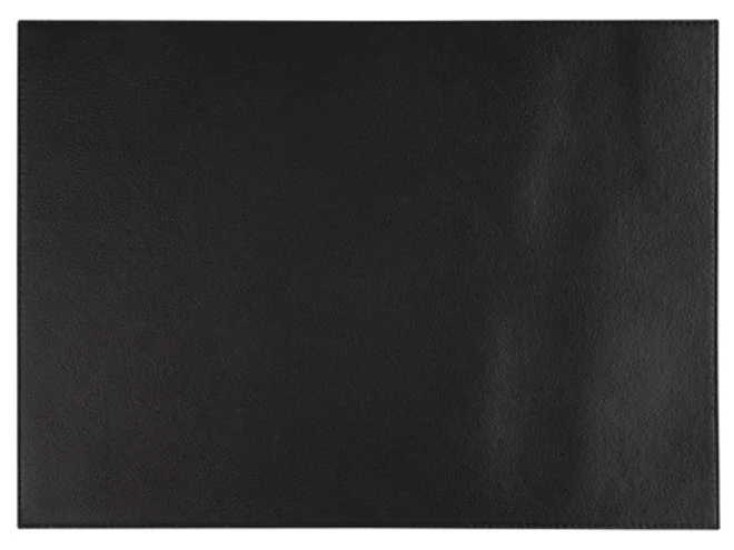 Placemat imitation leather L450x325mm black