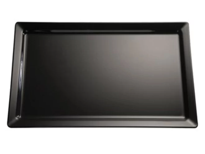 Melamine GN2/4 PURE plateau 53/16.2cm noir
