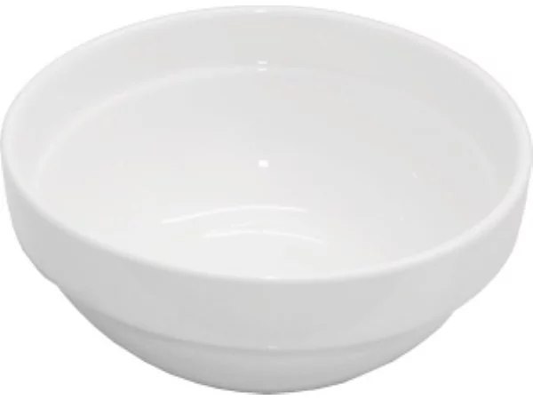 Bol empilable blanc D135xH70mm 550ml