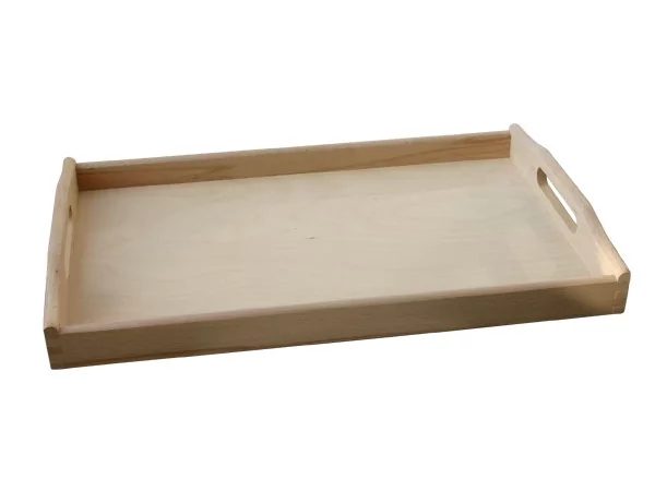 Dienblad in hout 470x300mm