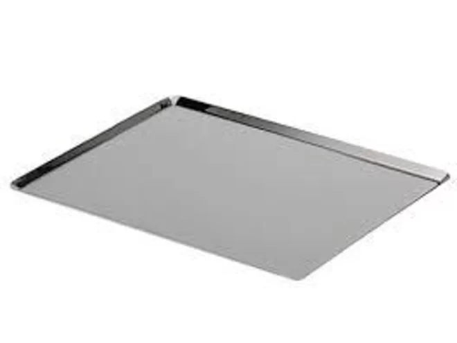 Bakplaat 18/0 600x400mm H10mm conisch afgerond