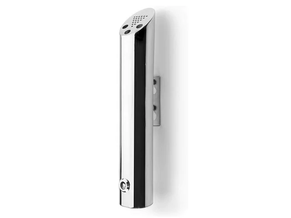 Cendrier mural inox D80xH460mm
