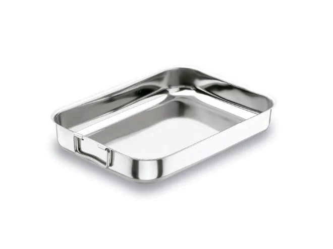 Bac à rotir basic inox L400xB300xH75mm