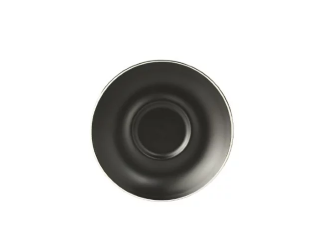 Aroma saucer black D125mm for espresso cup