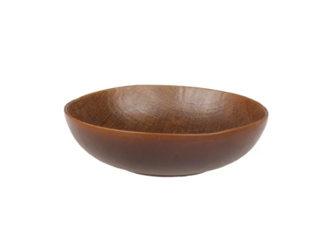 Texture Dark diep bord D200xH57mm