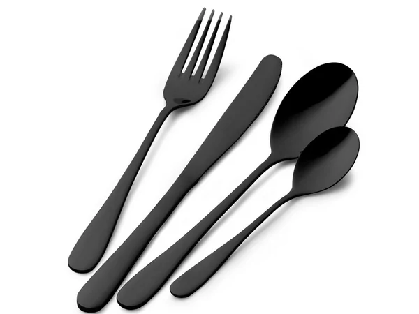 Princess Black 18/0 koffielepel L158xH2,5mm