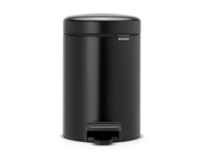 Brabantia Pedal bin D251xH411mm 12L matt black