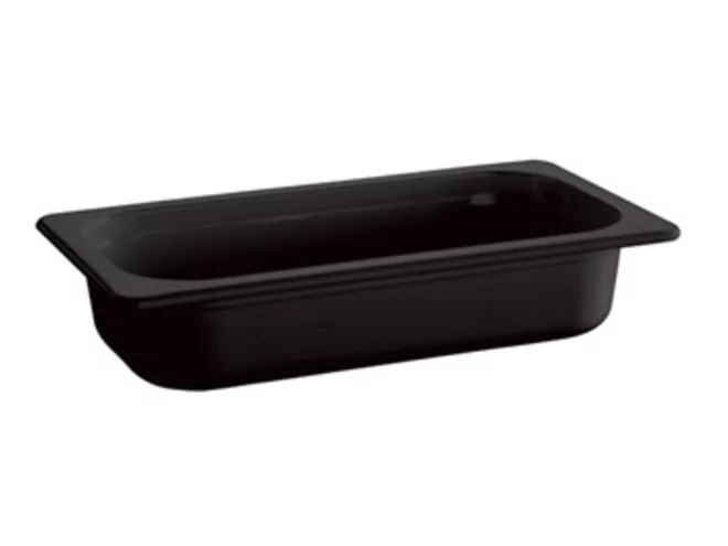 Melamine gastronormbak GN1/4 (265x162mm)-H65mm zwart