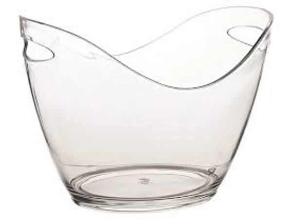 Seau à vin/champagne Acryl transparent 270x200-H210mm