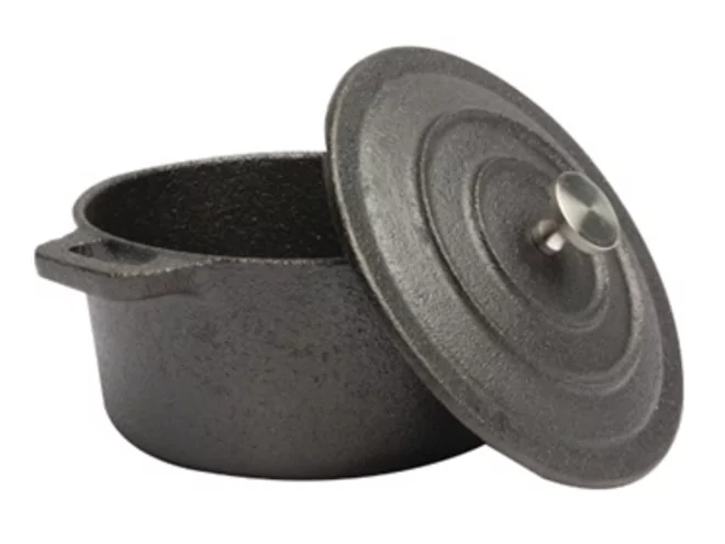 Mini casserole cast iron round D110xH60mm 350ml