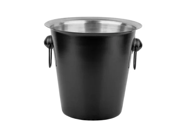 Seau à champagne alu noir D215/150xH220mm