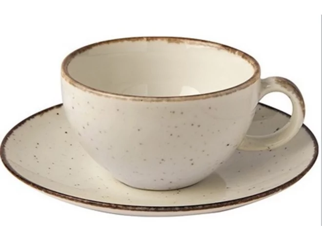 Gural Ent Side tasse D95xH55mm 210ml et soustasse D155mm
