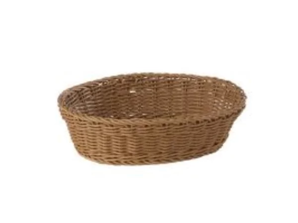 Profiline Bread basket PP oval 250x190-H65mm braun