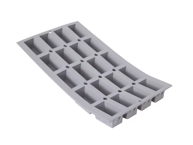 Elastomoule silicone bakvorm 300x176mm 20 mini cakes