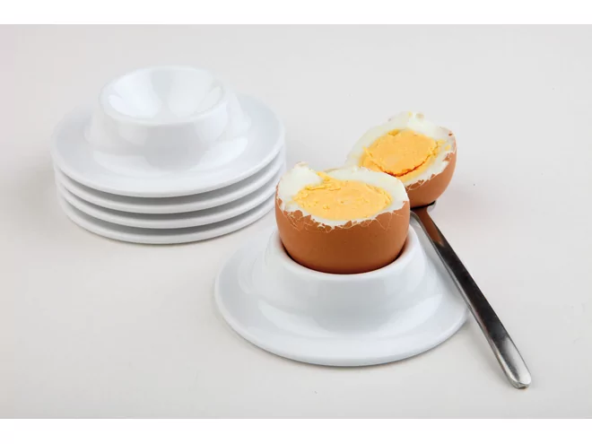 Casual melamine eierdopjes Ø85mm H20mm per 4 stuks