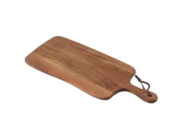 Presenteerplank acacia met handvat L600xB200xH13mm 