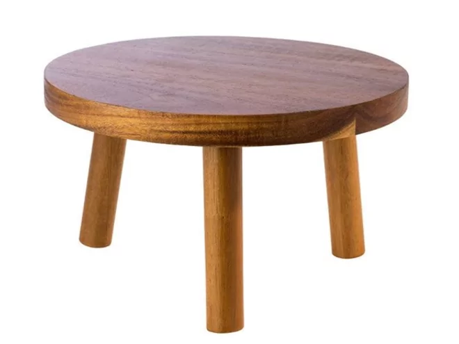Buffet stand acacia wood Ø250-H150mm